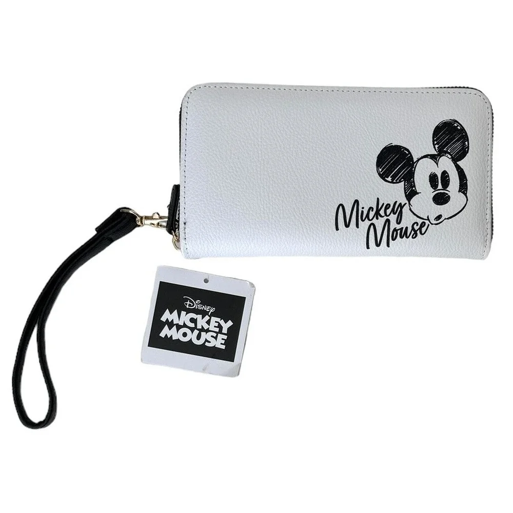 Aldi Disney Mickey Mouse Mini Backpack‎ and Wristlet Wallet Set of 2 Black White